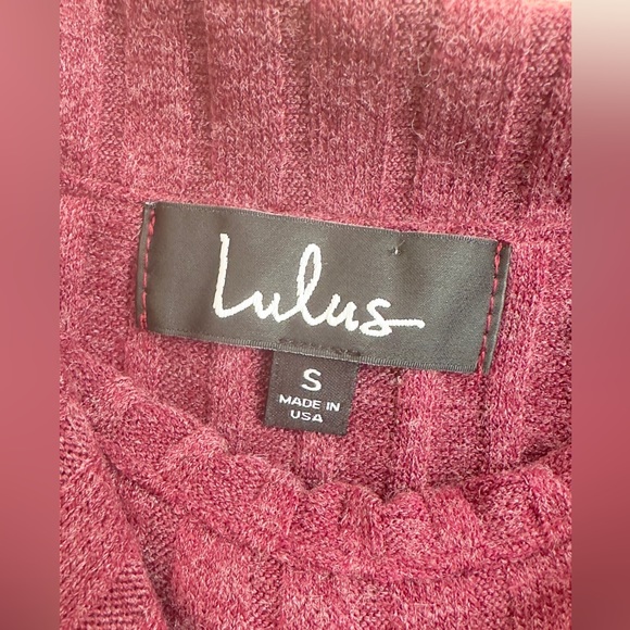 Lulus Always Styling Washed Burgundy Off-the-Shoulder Ribbed Jumpsuit - Picture 7 of 13